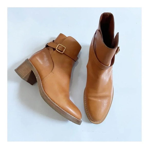 Céline Jodhpur Leather Crepe Sole Boots size EU39.5 US9 - Picture 1 of 11
